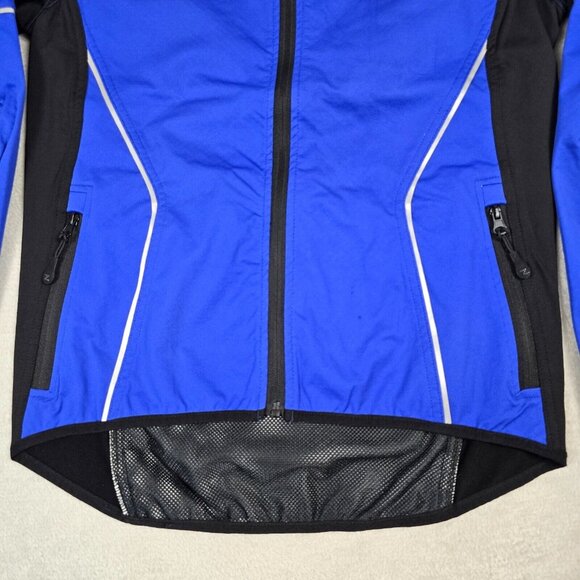 Zorrel Jacket Womens Medium Blue Weather Series Zip Pockets Reflective Coat - Picture 2 of 16
